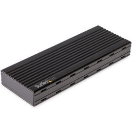 StarTech.com Caja M.2 NVMe para SSD PCIe - Caja USB 3.1 Gen 2 Type-C - USB Tipo C - Compatible con Thunderbolt 3 (M2E1BMU31C) - Caja de almacenamiento - M.2 - M.2 Card - USB 3.1 (Gen 2) - negro