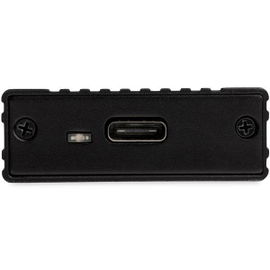 StarTech.com Caja M.2 NVMe para SSD PCIe - Caja USB 3.1 Gen 2 Type-C - USB Tipo C - Compatible con Thunderbolt 3 (M2E1BMU31C) - Caja de almacenamiento - M.2 - M.2 Card - USB 3.1 (Gen 2) - negro