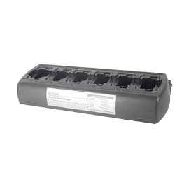 Multicargador  rápido de escritorio de 6 radios para baterías KNB29N, KNB45L, KNB63L/65L