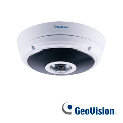 CAM IP FISHEYE GEOVISION 3MP GV-EFER3700 H.265 1.24MM IP67