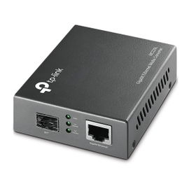 Convertidor Multimedia SFP Gigabit, 1 Puerto RJ45 1000 Mbps, 1 Puerto SFP, hasta 550 M en fibra multimodo y 10 Km en fibra monomodo