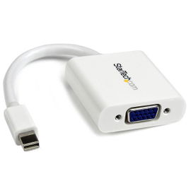 StarTech.com Adaptador Conversor de Vídeo Mini DisplayPort DP a VGA - 1920x1200 - Activo- Blanco StarTech.com Adaptador Conversor de Vídeo Mini DisplayPort DP a VGA - 1920x1200 - Activo- Blanco