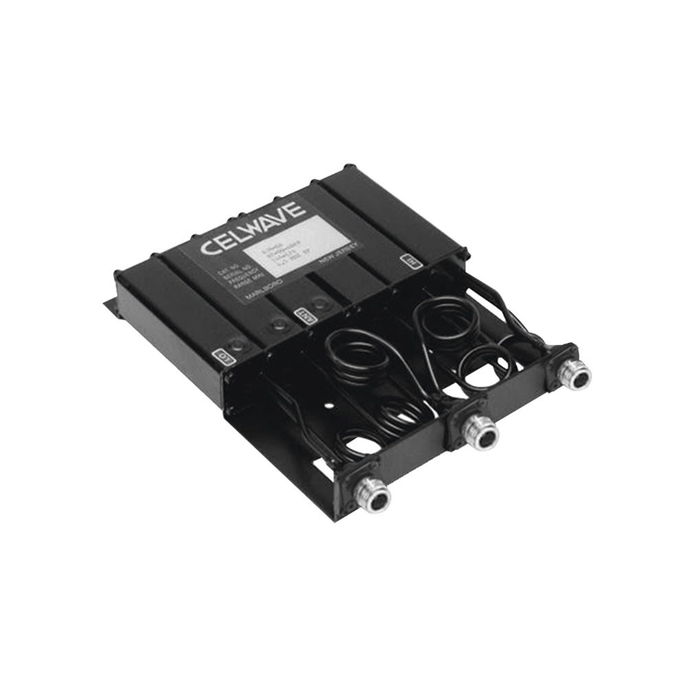 Duplexer Compacto de Rechazo de Banda, 144-154 MHz, 6 Cavidades, 50 Watt, Conectores N Hembra.