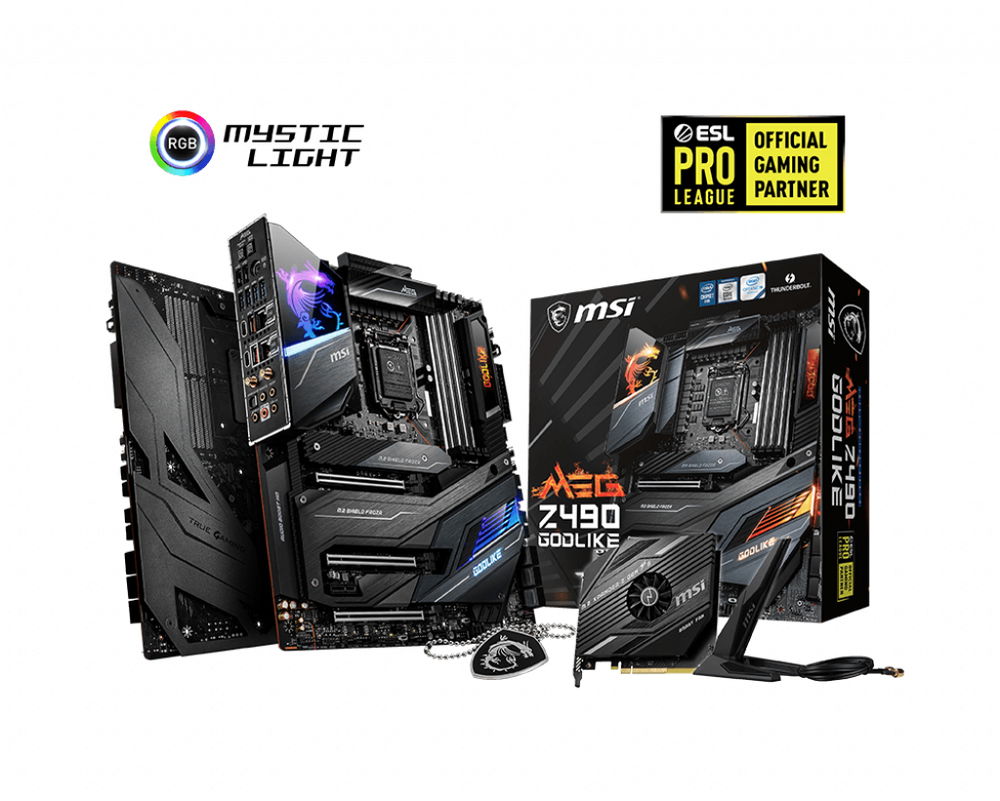 MSI MEG Z490 GODLIKE placa base Intel Z490 LGA 1200 ATX extendida