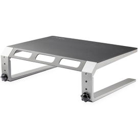StarTech.com Base para Monitor - Riser de Acero y Aluminio - Soporte de Altura Ajustable