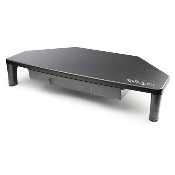 StarTech.com Soporte Base Elevador de Monitor para Estación de Trabajo de Esquina - con Ajuste de Altura