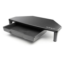 StarTech.com Soporte Base Elevador de Monitor para Estación de Trabajo de Esquina - con Ajuste de Altura
