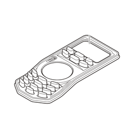 18 Rubber Packing Pad Replacement for KENWOOD Portable Radios Model: NX220/NX320
