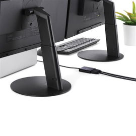StarTech.com 2-Port Multi Monitor Adapter, USB-C to 2x HDMI Video Splitter, USB Type-C DP Alt Mode to HDMI MST Hub, Dual 4K 30Hz or 1080p 60Hz, Compatible with Thunderbolt 3, Windows Only - Multi Stream Transport (MSTCDP122HD) - Cable adaptador - 24 StarTech.com 2-Port Multi Monitor Adapter, USB-C to 2x HDMI Video Splitter, USB Type-C DP Alt Mode to HDMI MST Hub, Dual 4K 30Hz or 1080p 60Hz, Compatible with Thunderbolt 3, Windows Only - Multi Stream Transport (MSTCDP122HD) - Cable adaptador - 24