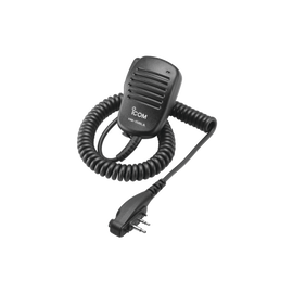 Compact Speaker Microphone with Revolving Clip and Earphone Jack for IC-F3001, F3011, F1000, F3031, F3101D, F3210, F3230D, F1000D