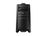 Samsung Sound Tower MX-T70 - Altavoz de fiesta - canal 2.1 - inalámbrico - Bluetooth - controlado por aplicación - 1500 vatios - negro