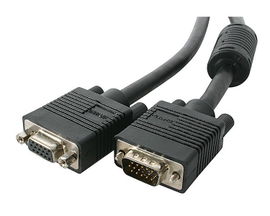 StarTech.com Cable de 15m Coaxial Extensor VGA de Alta Resolución para Monitor de Vídeo HD15 Macho a Hembra StarTech.com Cable de 15m Coaxial Extensor VGA de Alta Resolución para Monitor de Vídeo HD15 Macho a Hembra