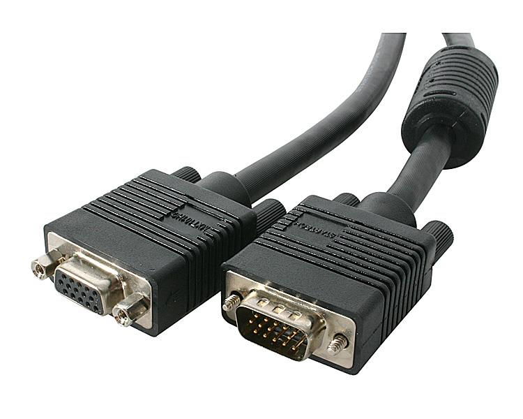 StarTech.com Cable de 15m Coaxial Extensor VGA de Alta Resolución para Monitor de Vídeo HD15 Macho a Hembra StarTech.com Cable de 15m Coaxial Extensor VGA de Alta Resolución para Monitor de Vídeo HD15 Macho a Hembra