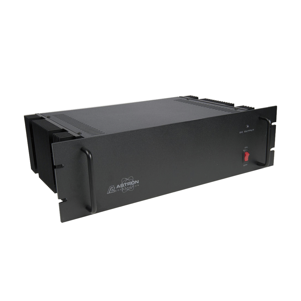 Astron Linear Power Supply Rack Mount, Input: 105-125 Vac, Output: 13.8Vdc, 35A, w/ Battery Backup Circuit (Pre-order)