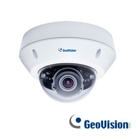 CAM IP DOMO ALGORITMO FACIAL EMBEBIDO GEOVISION 8MP GV-VD8700 H.265 3.3~12MM IP66