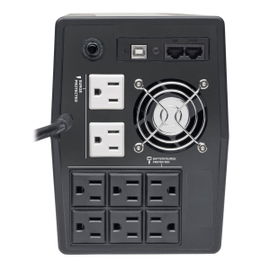 Tripp Lite UPS Smart Tower 1000VA 560W Battery Back Up Desktop AVR LCD USB - UPS - 12 A - CA 120 V - 560 vatios - 1000 VA - 1 fase - USB - conectores de salida: 8 Tripp Lite UPS Smart Tower 1000VA 560W Battery Back Up Desktop AVR LCD USB - UPS - 12 A - CA 120 V - 560 vatios - 1000 VA - 1 fase - USB - conectores de salida: 8