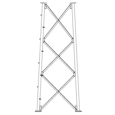 Sección 10 Base para Torre Autosoportada línea SSV (Código de Fábrica: 10N183) Sección 10 Base para Torre Autosoportada línea SSV (Código de Fábrica: 10N183)