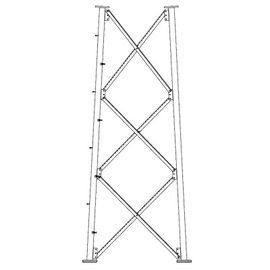 Sección 10 Base para Torre Autosoportada línea SSV (Código de Fábrica: 10N183) Sección 10 Base para Torre Autosoportada línea SSV (Código de Fábrica: 10N183)