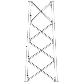 Sección 8 Base para Torre Autosoportada línea SSV (Código de Fábrica: 8N106)