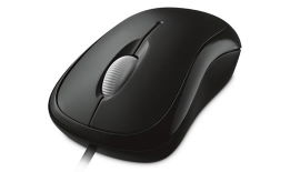 Microsoft Basic Optical Mouse - Ratón - diestro y zurdo - óptico - 3 botones - cableado - USB - negro Microsoft Basic Optical Mouse - Ratón - diestro y zurdo - óptico - 3 botones - cableado - USB - negro