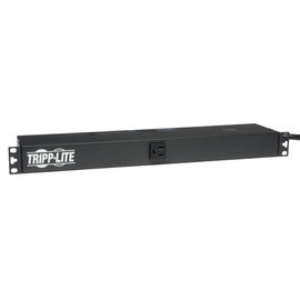 Tripp Lite PDU1215 PDU Básico Monofásico de 1.8kW 120V, 13 Tomacorrientes NEMA 5-15R, Entrada NEMA 5-15P, Cable de 4.57 m [15 pies], Instalación en 1U de Rack.