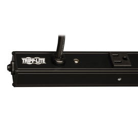 Tripp Lite PDUV15 PDU Básico Monofásico de 1.44kW 120V, 14 Tomacorrientes NEMA 5-15R, Entrada NEMA 5-15P, Cable de 4.6 m [15 pies], Instalación Vertical en 0U
