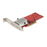StarTech.com Adaptador PCI Express x8 para Dos SSD M.2 - PCI-E 3.0