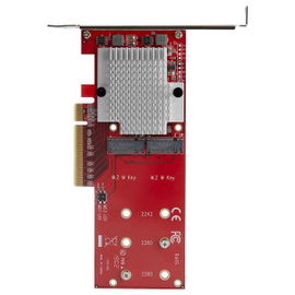 StarTech.com Adaptador PCI Express x8 para Dos SSD M.2 - PCI-E 3.0 StarTech.com Adaptador PCI Express x8 para Dos SSD M.2 - PCI-E 3.0