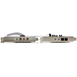 StarTech.com Tarjeta de sonido PCI Express con sonido envolvente de 7.1 canales 24bit 192 kHz StarTech.com Tarjeta de sonido PCI Express con sonido envolvente de 7.1 canales 24bit 192 kHz