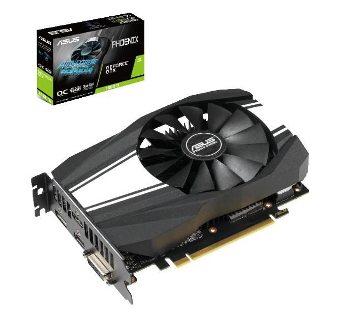 ASUS Phoenix PH-GTX1660TI-O6G NVIDIA GeForce GTX 1660 Ti 6 GB GDDR6