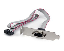 StarTech.com Adaptador de 0.4m Header Cabezal Bracket Serie Serial DB9 RS232 a IDC 10 Pines Placa Base Perfil Bajo StarTech.com Adaptador de 0.4m Header Cabezal Bracket Serie Serial DB9 RS232 a IDC 10 Pines Placa Base Perfil Bajo