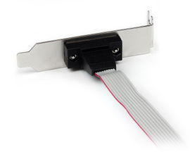 StarTech.com Adaptador de 0.4m Header Cabezal Bracket Serie Serial DB9 RS232 a IDC 10 Pines Placa Base Perfil Bajo StarTech.com Adaptador de 0.4m Header Cabezal Bracket Serie Serial DB9 RS232 a IDC 10 Pines Placa Base Perfil Bajo