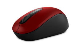 Microsoft Bluetooth Mobile Mouse 3600 - Ratón - diestro y zurdo - óptico - 3 botones - inalámbrico - Bluetooth 4.0 - rojo oscuro