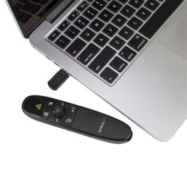 StarTech.com Mando a Distancia para Presentaciones Inalámbrico con Puntero Láser Verde - 27m StarTech.com Mando a Distancia para Presentaciones Inalámbrico con Puntero Láser Verde - 27m