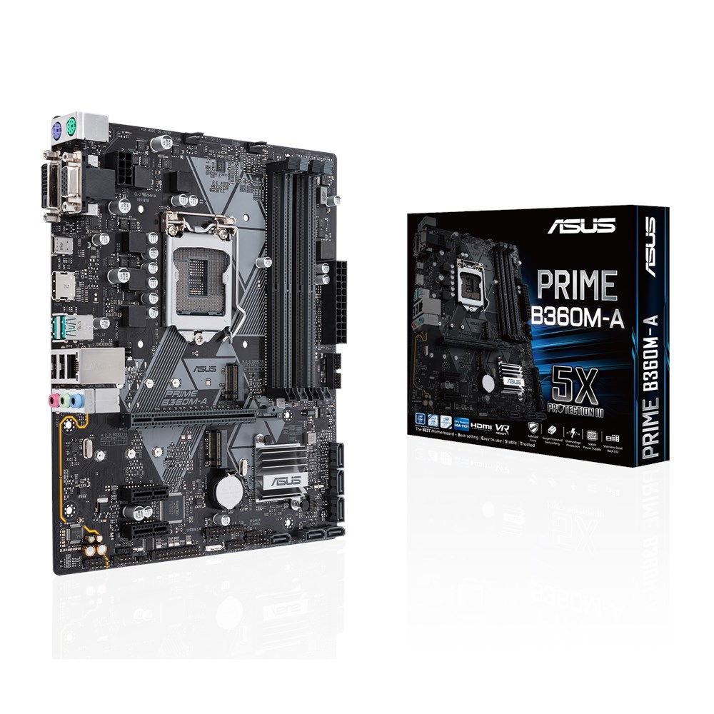 ASUS Prime B360M-A Intel® B360 LGA 1151 (Zócalo H4) micro ATX
