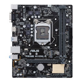 ASUS PRIME H110M-P - Placa base - micro ATX - LGA1151 Socket - H110 Chipset - USB 3.0 - Gigabit LAN - Tarjeta gráfica (CPU necesaria) - HD Audio (8-canales)