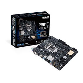 ASUS PRIME H110M-P - Placa base - micro ATX - LGA1151 Socket - H110 Chipset - USB 3.0 - Gigabit LAN - Tarjeta gráfica (CPU necesaria) - HD Audio (8-canales) ASUS PRIME H110M-P - Placa base - micro ATX - LGA1151 Socket - H110 Chipset - USB 3.0 - Gigabit LAN - Tarjeta gráfica (CPU necesaria) - HD Audio (8-canales)