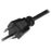 StarTech.com PXT101L3 cable de transmisión Negro 0,9 m NEMA 5-15P C13 acoplador