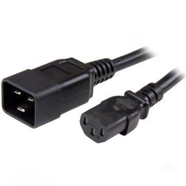 StarTech.com Cable de 1,8m C13 a C20 de servicio pesado de 2,5mm2 para alimentación de ordenadores StarTech.com Cable de 1,8m C13 a C20 de servicio pesado de 2,5mm2 para alimentación de ordenadores