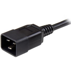 StarTech.com Cable de 1,8m C13 a C20 de servicio pesado de 2,5mm2 para alimentación de ordenadores StarTech.com Cable de 1,8m C13 a C20 de servicio pesado de 2,5mm2 para alimentación de ordenadores