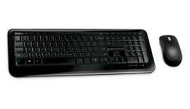 Microsoft Wireless Desktop 850 - Juego de teclado y ratón - inalámbrico - 2.4 GHz - QWERTY - EE. UU. - negro