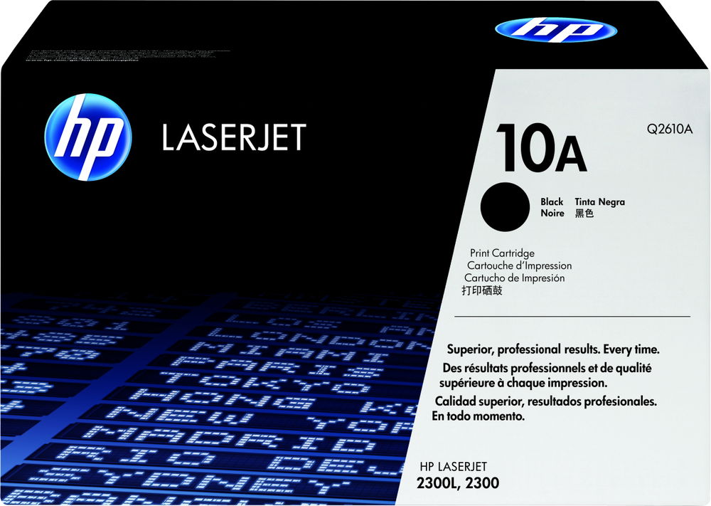TONER HP BLACK 2300 SERIES Q2610A TONER HP BLACK 2300 SERIES Q2610A