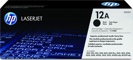 HP 12A - Negro - original - LaserJet - cartucho de tóner (Q2612A) - para LaserJet 1010, 1012, 1015, 1018, 1020, 1022, 3015, 3020, 3030, 3050, 3052, 3055, M1005