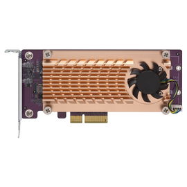 QNAP QM2-2P-244A DUAL M.2 22110/2280 PCIE SSD EXPANSION CARD (PCIE GEN2 X4), LOW-PROFILE BRACKET PRE-LOADED, LOW-PROFILE FLAT AND FULL-HEIGHT ARE BUNDLED
*SHORTER VERSION TO SUPPORT TVS-X82/TS-X77 PCIE SLOT 2 & SLOT 3 QNAP QM2-2P-244A DUAL M.2 22110/2280 PCIE SSD EXPANSION CARD (PCIE GEN2 X4), LOW-PROFILE BRACKET PRE-LOADED, LOW-PROFILE FLAT AND FULL-HEIGHT ARE BUNDLED
*SHORTER VERSION TO SUPPORT TVS-X82/TS-X77 PCIE SLOT 2 & SLOT 3