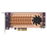 QNAP QM2-2P-244A DUAL M.2 22110/2280 PCIE SSD EXPANSION CARD (PCIE GEN2 X4), LOW-PROFILE BRACKET PRE-LOADED, LOW-PROFILE FLAT AND FULL-HEIGHT ARE BUNDLED
*SHORTER VERSION TO SUPPORT TVS-X82/TS-X77 PCIE SLOT 2 & SLOT 3