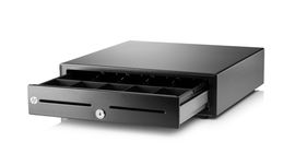 HP Standard Duty Cash Drawer - Caja registradora electrónica - negro - para Engage Flex Mini Retail System; Engage One; RP9 G1 Retail System HP Standard Duty Cash Drawer - Caja registradora electrónica - negro - para Engage Flex Mini Retail System; Engage One; RP9 G1 Retail System