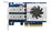 QNAP QXG-10G2SF-CX4 DUAL-PORT SFP+ 10GBE NETWORK EXPANSION CARD; LOW-PROFILE FORMFACTOR; PCIE GEN3 X8