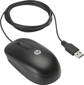 HP - Ratón - óptico - cableado - USB