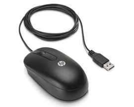 HP - Ratón - óptico - cableado - USB