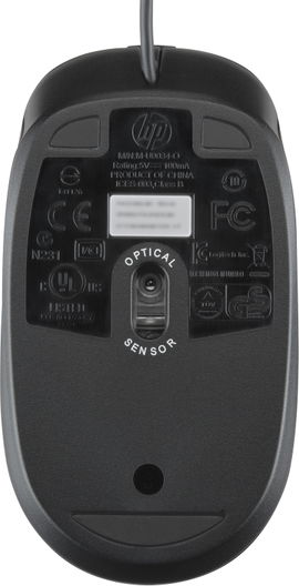 HP - Ratón - óptico - cableado - USB